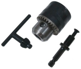 Głowica do wiertarki adapter HEX + kluczyk 3/8