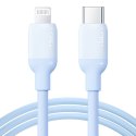 Kabel ładowania USB-C do Lightning UGREEN, US387 PD 3A, 1m (niebieski)