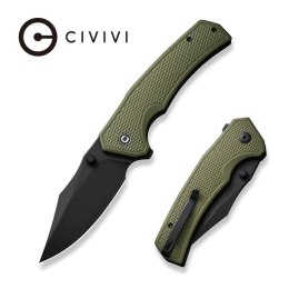 Nóż składany Civivi Vexillum OD Green G10, Black Stonewashed Nitro-V (C23003D-2)