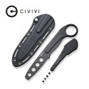 Nóż treningowy CIVIVI Varius 8,27 cm Dull Drop Point, Czarna Rękojeść G10