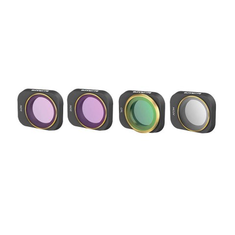 Zestaw filtrów UV, CPL, ND4, ND8 Sunnylife do DJI Mini 3 Pro (MM3-FI418)