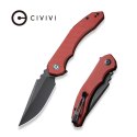 Nóż składany CIVIVI Bluetick Burgundy G10, 14C28N Ostrze 88,2 mm Drop Point