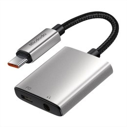 Adapter audio 2w1 USB-C do USB-C + DC 3.5mm Mcdodo CA-5050