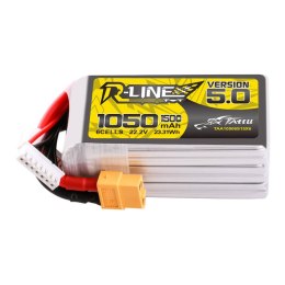 Akumulator Tattu R-Line 5.0 1050mAh 22.2V 6S 150C XT60 Plug