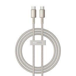 Kabel USB-C do USB-C Baseus Tungsten Glod, 100W, 1m (złoty)