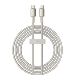 Kabel USB-C do USB-C Baseus Tungsten Glod, 100W, 2m (złoty)