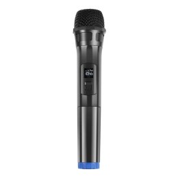 Bezprzewodowy mikrofon dynamiczny UHF PULUZ PU628B 3.5mm (czarny)