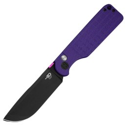 Nóż składany Bestech Glok Purple G10, Black Stonewashed 14C28N by Keanu Alfaro (BG55D)