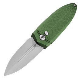 Nóż składany Bestech Ququ Green Aluminium, Satin 14C28N by Gogo (BG57B-2)