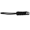 Smycz Bestech Skull Paracord Lanyard Black (BM08A)