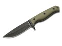 Magnum Bushcraft Drop - Nóż Outdoorowy z Ostrzem 440A, Rękojeść G10