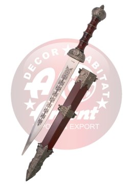Nóż Third Dagger Gladius Brown/Bronze Plastic, Satin Stainless Steel (AM-S0178)
