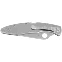 Nóż składany Spyderco Police Stainless Steel, Satin Combo VG-10 by Sal Glesser (C07PS)