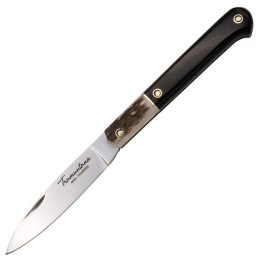 Nóż składany Tramuntana Knives Cabritera Deer/Buffalo Horn, Satin 420 (TK-34)