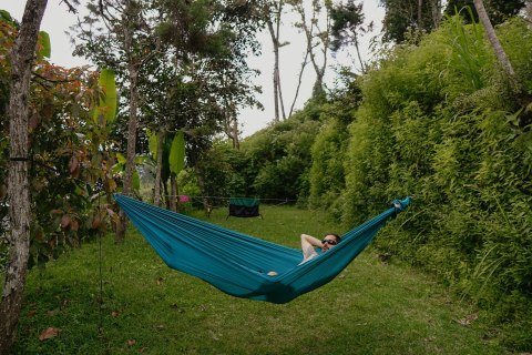 Hamak Ticket To The Moon Compact Emerald Green