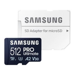 Karta pamięci Samsung microSDXC PRO Ultimate 512GB 200MB/s UHS-I/U3 (MB-MY512SA/WW)