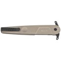 Nóż Extrema Ratio BD4 Adra Contractor LE No 59/70 Tactical Mud Aluminium, Black N690 (04.1000.0498/TM)