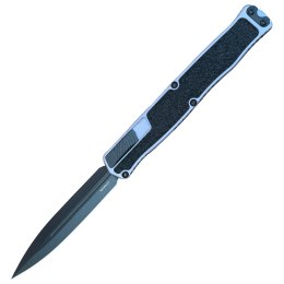 Nóż automatyczny OTF Heretic Cleric II D/E Gray Aluminium, Black DLC MagnaCut by Tony Marfione Jr.