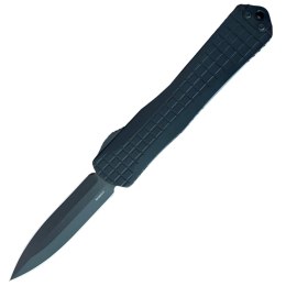 Nóż automatyczny OTF Heretic Manticore X DE Black Frag Aluminum, Black DLC MagnaCut by Tony Marfione Jr. (H032F-6A-T)