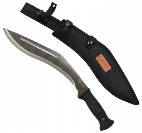 Maczeta Kukri 45cm z pokrowcem, stal nierdzewna