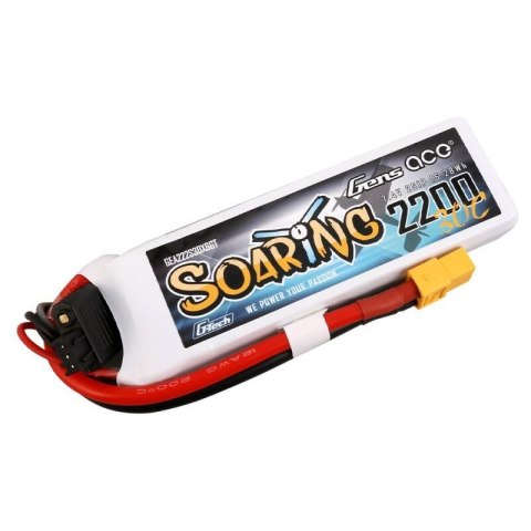 Akumulator Gens ace G-Tech Soaring 2200mAh 11.1V 30C 3S1P Lipo Battery