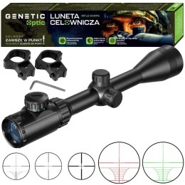 Luneta celownicza Genetic Optic 3-9x50EG podświetlana