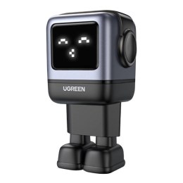 Ładowarka sieciowa Ugreen Nexode RG (Robot GaN), 2x USB + USB-C, 65W (szara)