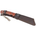 Maczeta Muela Sherpa 18-C Brown Micarta, Satin X50CrMoV15