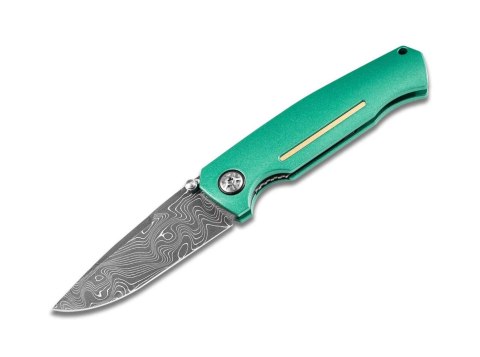 Boker 1969 Mach-1 Damast Nóż Składany 19,8 cm Damast