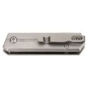 Nóż automatyczny CJH Herbertz Grey Steel, Satin 420 (55027)