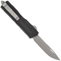 Nóż automatyczny OTF Microtech Scarab II S/E Gen III Black Aluminium/3M, Apocalyptic M390MK by Tony Marfione (1278-10AP)