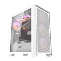 Obudowa komputerowa Darkflash DRX70 MESH + 4 wentylatory RGB (biała)