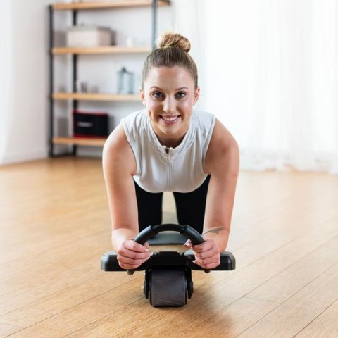 KOŁO DO ĆWICZEŃ MIĘŚNI BRZUCHA Z PODPARCIEM