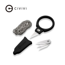 Nóż na szyję Civivi Quick Snip Black ABS with Rubber Coating, 6Cr13 (C22022A-1)