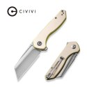 Nóż CIVIVI Brian Brown ExOne 2.94" Nitro-V Reverse Tanto, rękojeść Ivory G10