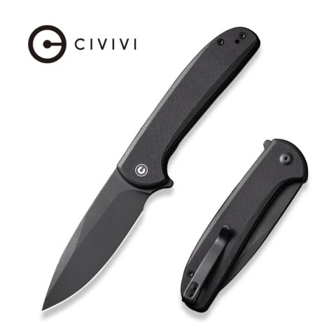 Nóż składany Civivi Primitrox Black G10, Black Stonewashed Nitro-V (C23005A-2)