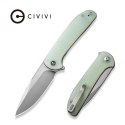 Nóż składany CIVIVI Primitrox Natural Jade G10, Nitro-V, Ostrze 88,3 mm