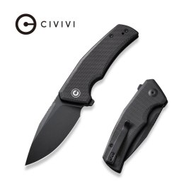 Nóż składany Civivi Regulatron Black G10, Black Stonewashed Nitro-V (C23006-1)