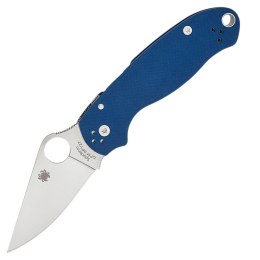 Nóż składany Spyderco Para 3 Cobalt Blue G10, Satin CPM SPY27 by Sal, Eric Glesser (C223GPCBL)