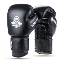 Rękawice bokserskie Striker 10 ozRękawice bokserskie sparingowe skórzane Striker 10 oz | DBX BUSHIDO
