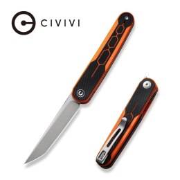 Nóż składany Civivi KwaiQ Orange/Black G10 by Rafal Brzeski