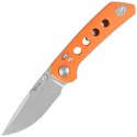 Nóż składany Reate PL-XT Orange G10, Stonewashed Nitro-V