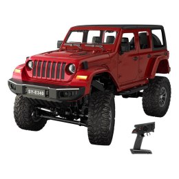 Samochód zdalnie sterowany RC na pilota 1:14 Double Eagle (czerwony) Jeep Crawler Pro E340-003