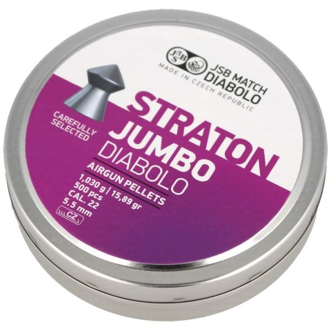 Śrut JSB Diabolo Straton Jumbo .22 / 5.5mm 500szt