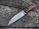 Nóż LKW Coffin Warncliff Micarta, Stal O2, Długość Klingi 95 mm