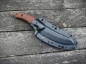 Nóż LKW Dragon Micarta, Stal O2, Długość Klingi 120 mm