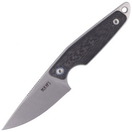 Nóż MKM Makro 1 Carbon Fiber, Stonewashed M390