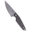 Nóż MKM Makro 1 Carbon Fiber, Stonewashed M390