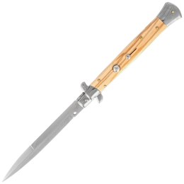 Nóż sprężynowy Frank Beltrame Stiletto Bayonet Olive Wood (FB 28/94B)