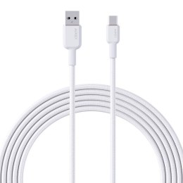 Kabel USB-A do USB-C Aukey CB-NAC2, 60W, 1.8m (biały)